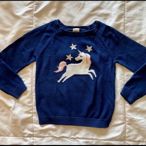 Osh Kosh unicorn sweater girls 3T